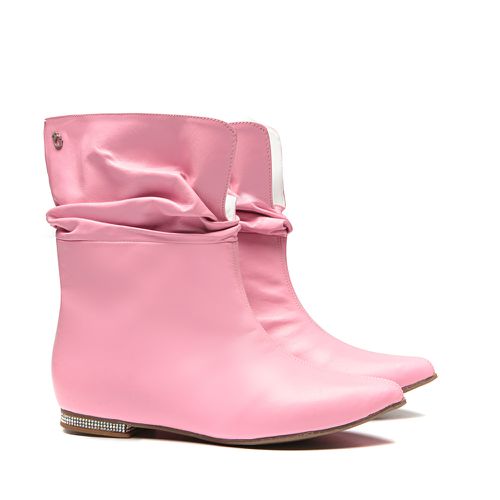 botas pretas com cadarço moda infantil Apenas R$ 137,90 PatPat BR