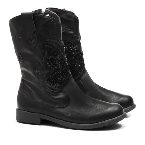 Bota Borboleta Preto Infantil Gats - GATS