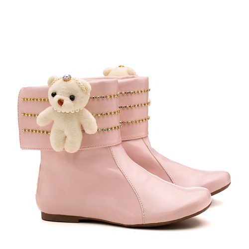 Bota Ursinho Rosa Infantil Gats - GATS