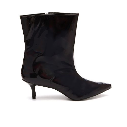 Bota Cano Baixo Celine Spechio Preto Feminino Gats - GATS