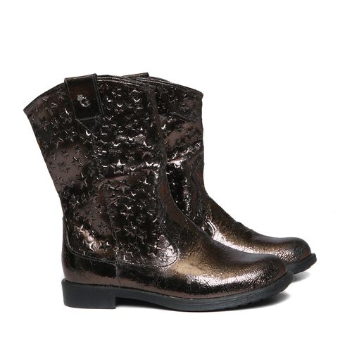 Bota Western Craquele Chumbo Infantil Gats OUTLET - GATS