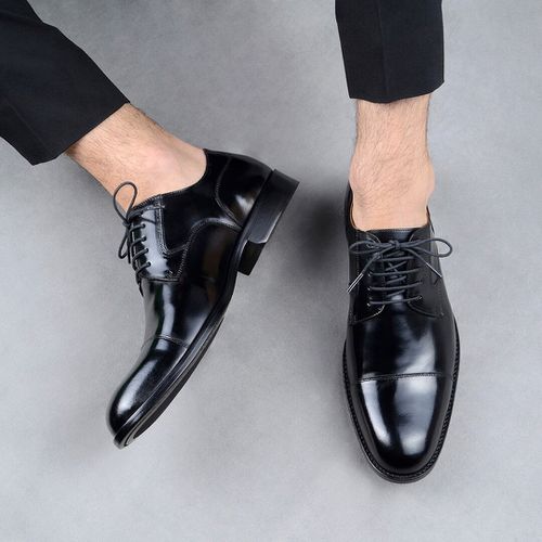 Sapato Social Masculino Oxford - Couro Com Palmilha Ortopédica