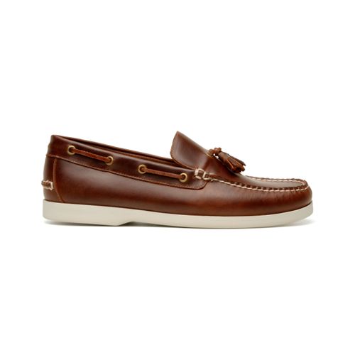 Sapato Sider Tassel Masculino Nettuno Mahogany - GIANNO