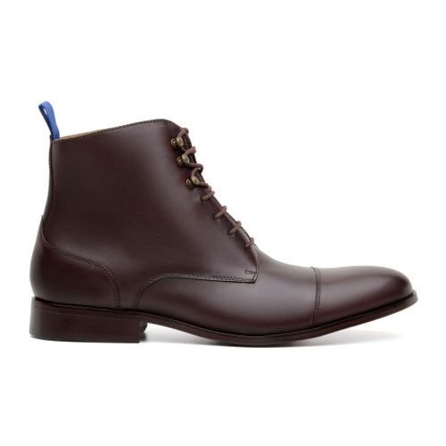 Bota Derby Masculina Pavia Café - GIANNO