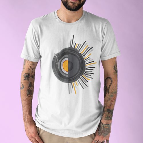 Camiseta Masculina Retro Vinil 100% Algo... - GuGi