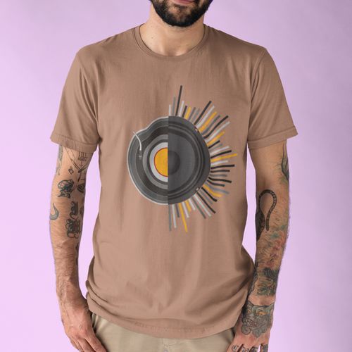 Camiseta Masculina Retro Vinil 100% Algo... - GuGi