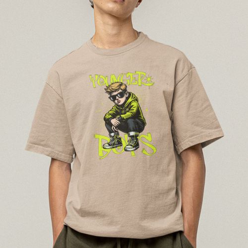 Camiseta Básica Masculina Menino Young B... - GuGi
