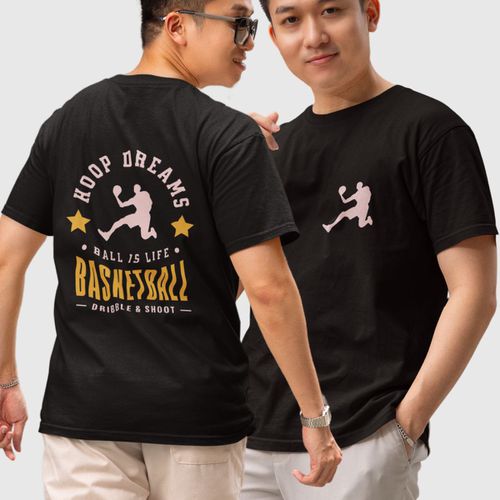 Camiseta Básica Masculina Basquete Hoop ... - GuGi