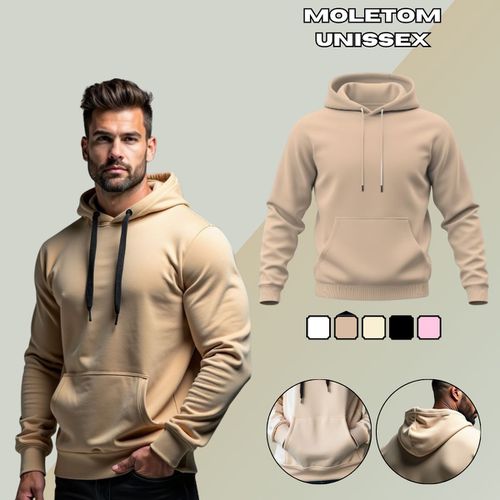Moletom Canguru Unissex GuGi Com Capuz M... - GuGi