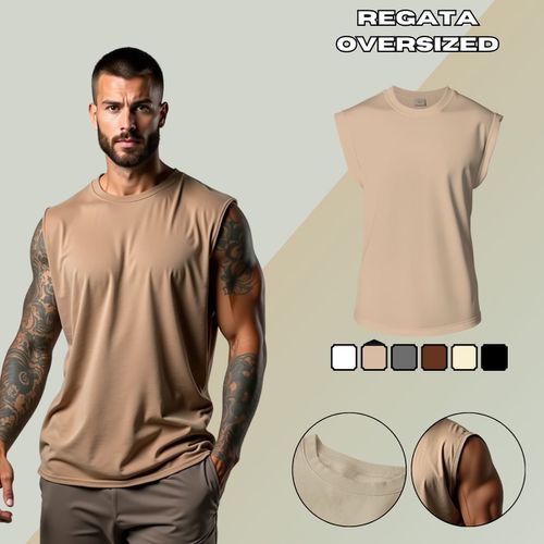 Camiseta Regata Masculina Machão Muscle ... - GuGi