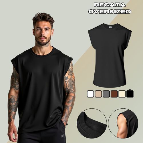 Camiseta Regata Masculina Machão Muscle ... - GuGi