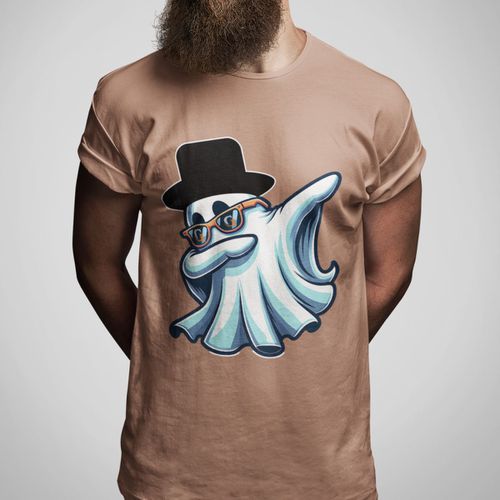 Camiseta Básica Masculina Fantasma De Ca... - GuGi
