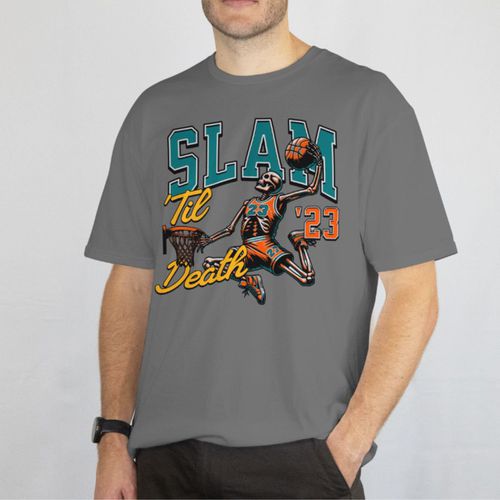 Camiseta Básica Masculina Esqueleto Basq... - GuGi