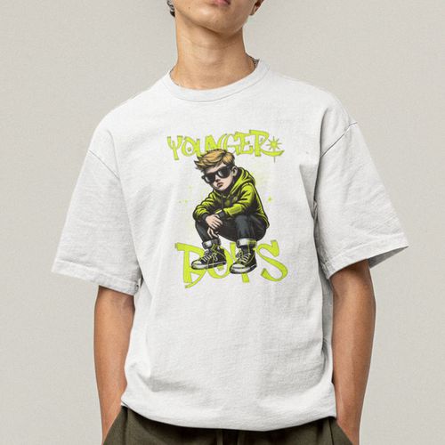Camiseta Básica Masculina Menino Young B... - GuGi