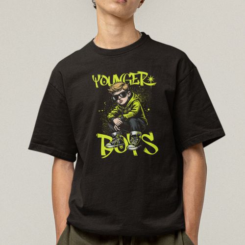 Camiseta Básica Masculina Menino Young B... - GuGi