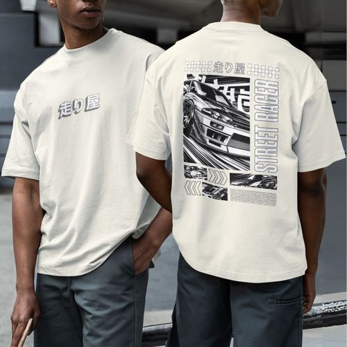Camiseta Básica Masculina Carro De Corri... - GuGi