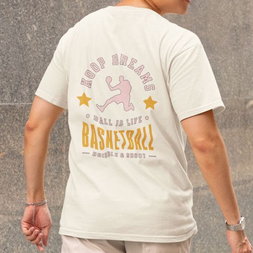 Camiseta Básica Masculina Basquete Hoop ... - GuGi