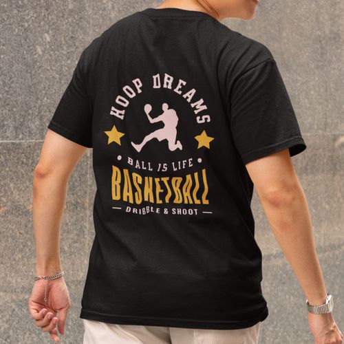 Camiseta Básica Masculina Basquete Hoop ... - GuGi