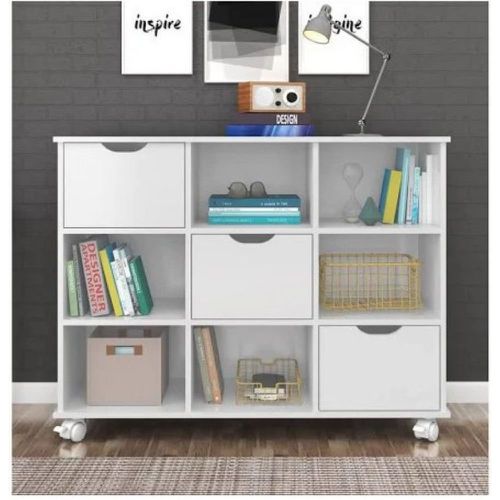 Nicho Organizador Qmovi 3 Gavetas Branco