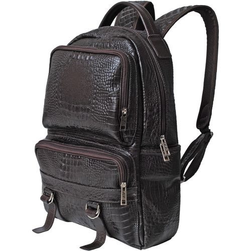 Mochila Executiva Em Couro Legítimo - 2500croco - ... - JFECOURO