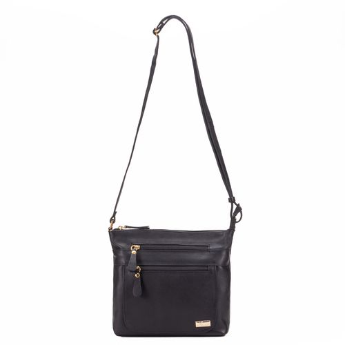 Bolsa Feminina Lola Transversal Em Couro - 3503- ... - JFECOURO