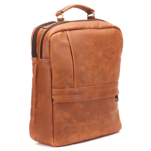 Mochila Masculina Couro Legítimo Slim Premium Para... - JFECOURO