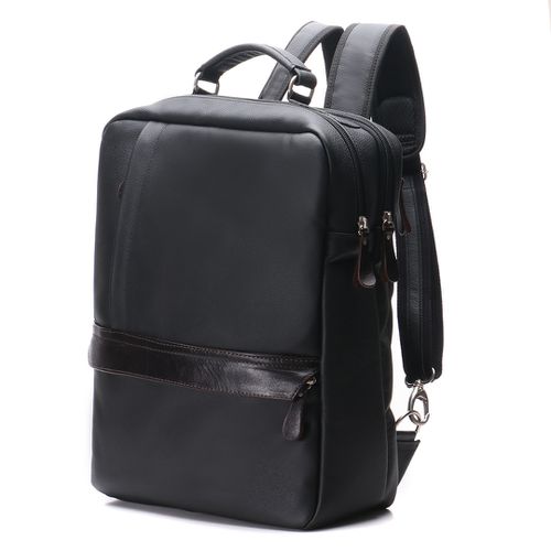 Mochila Masculina Couro Legítimo Slim Premium Para... - JFECOURO