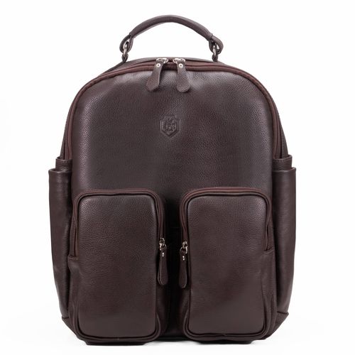 Mochila Executiva Design Em Couro Legítimo Para No... - JFECOURO