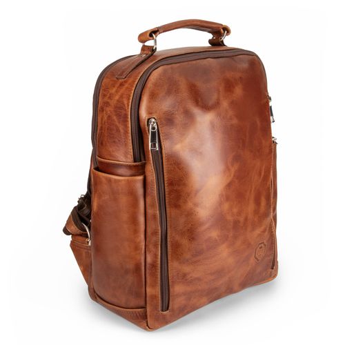 Mochila Executiva Design Em Couro Legítimo Para No... - JFECOURO