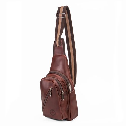 Shoulder Bag Transversal Unissex Pochete Em Couro ... - JFECOURO