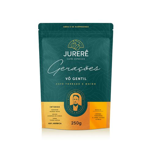 Café Do Vô Gentil Torrado E Moído 250g - Empório Jurere