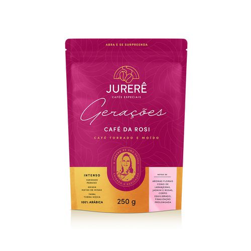 Café Da Rosi Torrado E Moído 250g - Empório Jurere