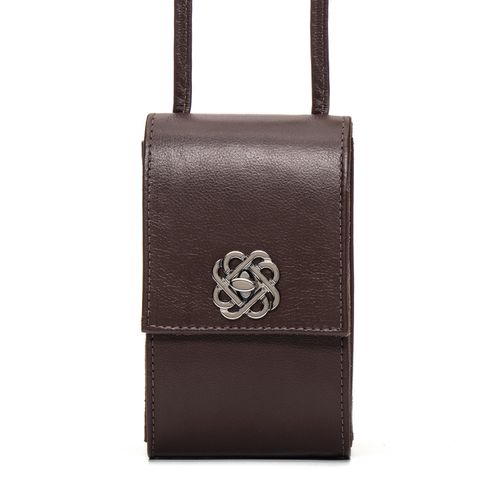 porta celular couro - Leandra Soares bags