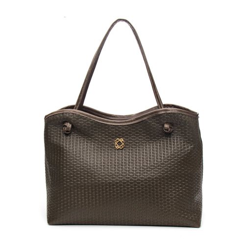 sacola couro Trice verde - Leandra Soares bags