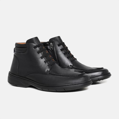 Bota Conforto Lecas Cuturno Preto - LECAS