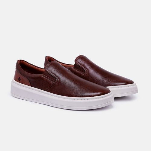 Tênis Slip On Lecas Floter Canela - LECAS