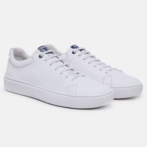 Tênis Masculino Lecas Branco/ Azul Marinho To... - LECAS