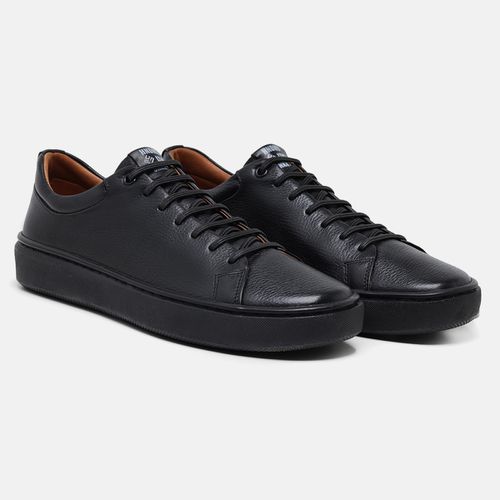 Tênis Casual Masculino Lecas Preto Toronto - LECAS