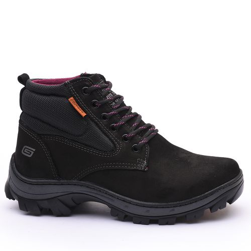 Bota coturno de segurança EPI´s em Couro ref. Dust... - LEEFOOT