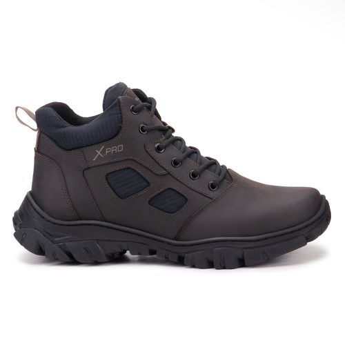 Bota Adventure em Couro GW23 Café - GW23 Café - LEEFOOT