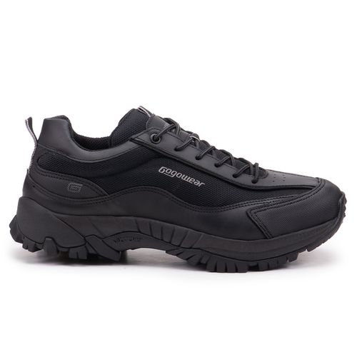 Tênis Adventure Vibram em Couro Spock Low Preto -... - LEEFOOT