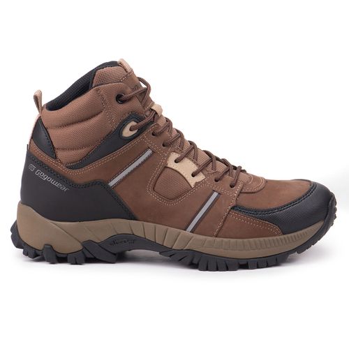 Bota Adventure Vibram em Couro Zorack Cravo - Zor... - LEEFOOT