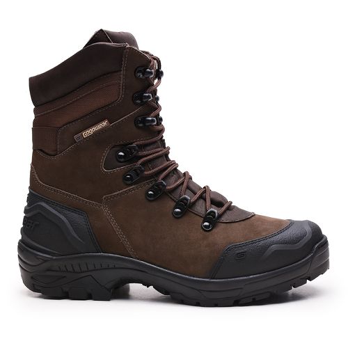Bota coturno de segurança EPI´s em Couro ref. Bope... - LEEFOOT