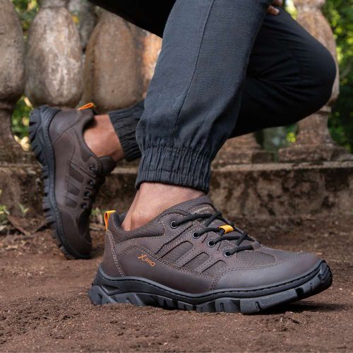  Bota Adventure em Couro GW25 Café - GW25 Café - LEEFOOT