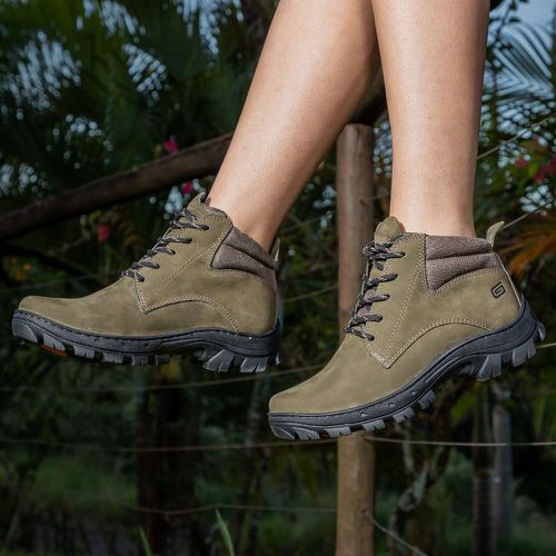 Bota Adventure Haval High Oliva / P - Haval High O... - LEEFOOT