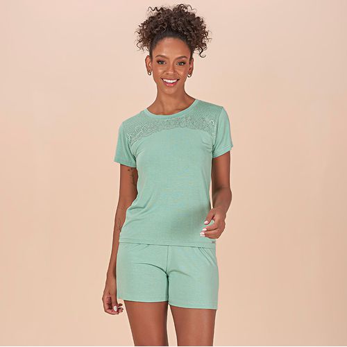 SHORT DOLL MALHA VISCOLYCRA VERDE ETEREO - ETEREO ... - Loik