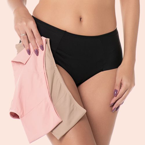 KIT CALCINHA MICROFIBRA HOT PANTS FIO DUPLO - COM ... - Loik