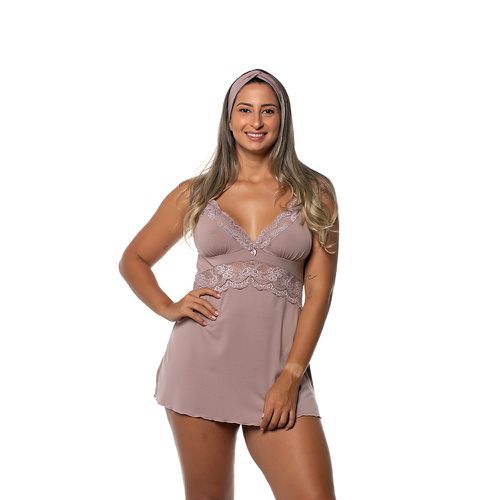 CAMISOLA ALVORADA MODAL COM RENDA - ALVORADA - 827... - Loik