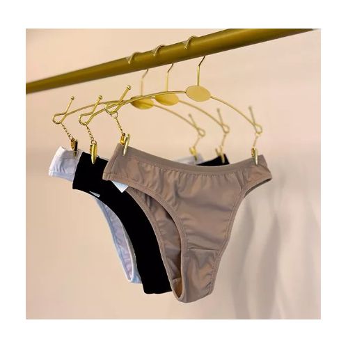 KIT CALCINHA MICROFIBRA TANGA TRADICIONAL - COM 03... - Loik