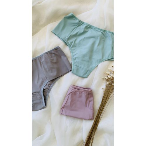 KIT CALCINHA MICROFIBRA HOT PANTS - COM 03 PEÇAS -... - Loik